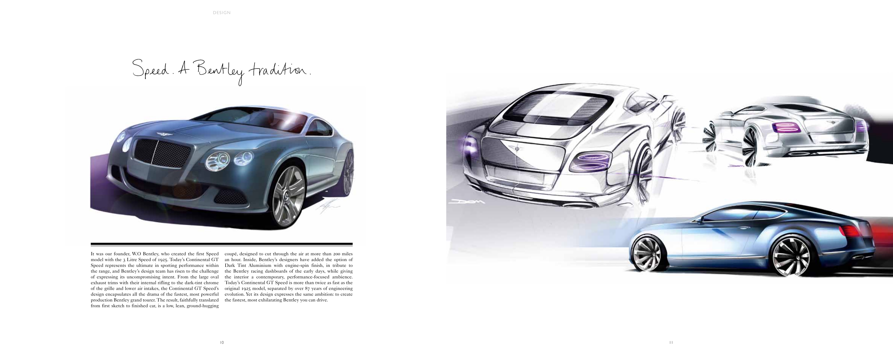 2012 Bentley Continental GT Speed Brochure Page 9